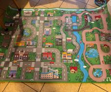 Large play mat. Road mat.