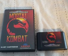 MORTAL  KOMBAT Boxed Top Mega Drive Game For Sale Here