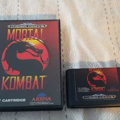MORTAL  KOMBAT Boxed Top Mega Drive Game For Sale Here