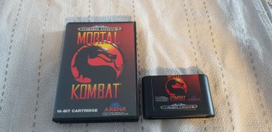 MORTAL  KOMBAT Boxed Top Mega Drive Game For Sale Here
