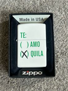 Zippo lighter Tequila