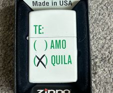 Zippo lighter Tequila