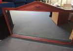 Mirror with Wooden Surround