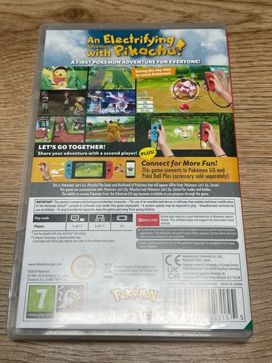 Pokemon: Let's Go Pikachu (Nintendo Switch)
