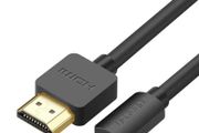 Micro HDMI Male to HDMI Male 4K Cable Black (1.5m)