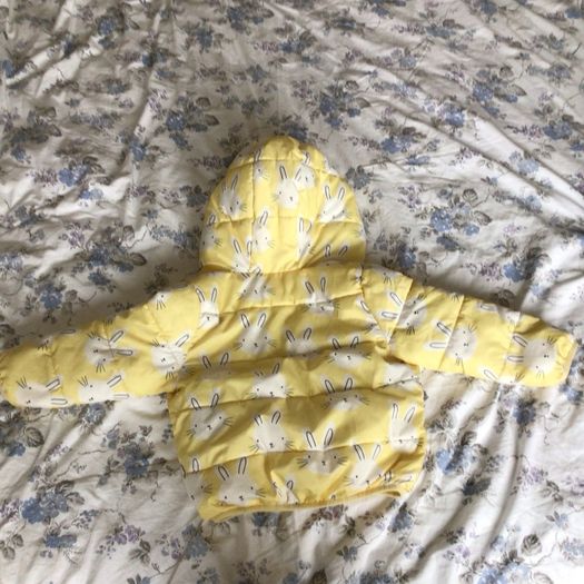 M&S Girls age 2-3 Years Bunny Rabbit Design Hooded coat