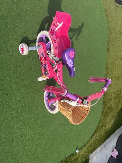 12" kids bike - pink