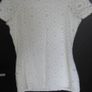 Principles ladies white lace style top size 8 Image 2