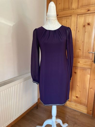 Billie & Blossom Purple occasion dress size 12 - New without tags