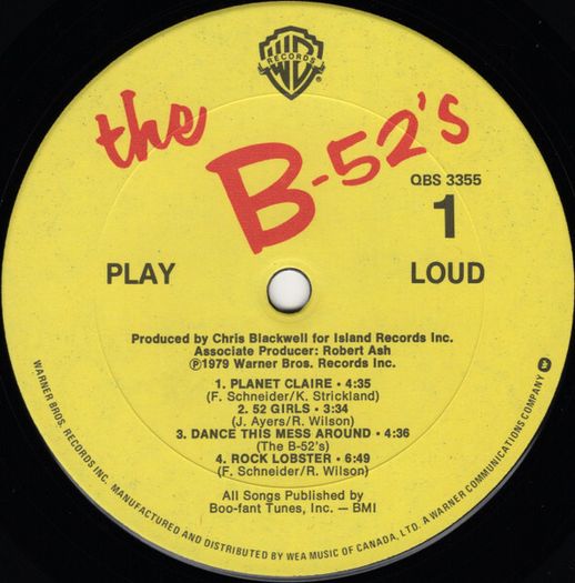 The B-52's  The B-52's