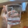 Whiskey Glass Decanter Set: Decanter + 2 Glasses Image 3