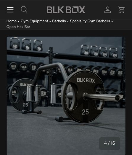 BLK Box Open Hex Bar (Trap Bar)