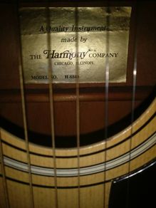 Harmony guitar US