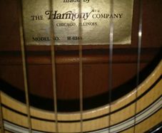 Harmony guitar US