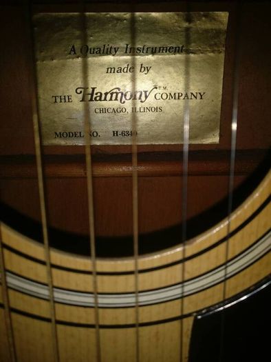 Harmony guitar US