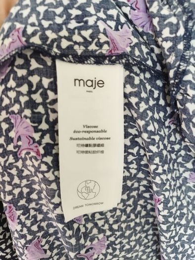 Maje Summer Dress - Size 10 - 12