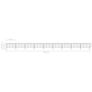 Garden Fence with Spear Top Steel (0.5-0.75)x15.3 m Black Image 5
