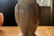 Belleek Owl Vase