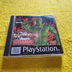 Army Men Operation Meltdown PlayStation1 ps1 PlayStation 2 ps2 games Original