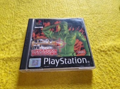 Army Men Operation Meltdown PlayStation1 ps1 PlayStation 2 ps2 games Original