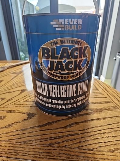 Black JackSolar Reflective Paint 5 Ltr