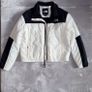 The North Face Size L Gardenia White/Black Gosei Puffer Jacket Image 2