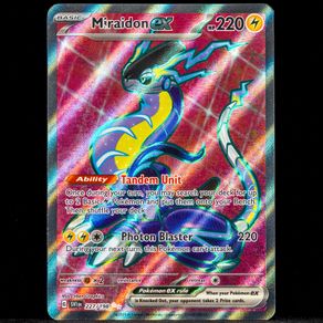 Miraidon EX 227/198 Full Art Ultra Holo Rare Scarlet & Violet Base Set Pokemon Card SV