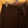 Men's Black trousers.W32'' L33''. 100% Polyester Image 4