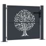 Garden Gate Anthracite 105x80 cm Image 2