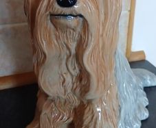 beautiful Yorkshire terrier figurine