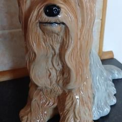 beautiful Yorkshire terrier figurine