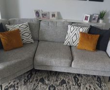 Beautiful sofa ,4 years remaining insurance / damage protection, one year old