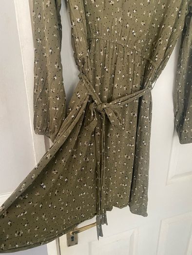 Midi Khaki dress