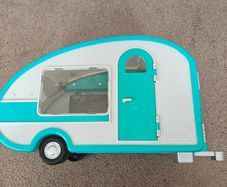 Lori Roller Glamper caravan  toy camper for 6 inch dolls