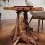 Rustic Design Side Table Tree Small Nature (FREE POSTAGE) Image 5