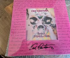 Eric Cantona Signed sealed Vinyl Record Perfect Imperfection