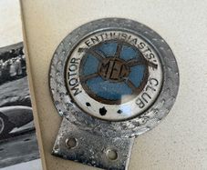 Motor Enthusiasts Club Car Badge & Programme