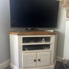 Corner TV Unit -solid wood