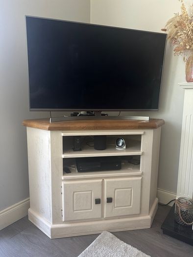 Corner TV Unit -solid wood