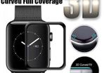 3D Curved Tempered Glass Full Cover Protective Guard Film Screen Protector for Apple Watch iWatch Series 3 2 1 38mm 42mm
