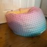 Bean bag & matching footstool Image 3