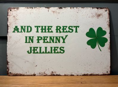 Irish Quote Tin Metal Sign