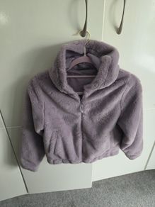 Lilac Hooded Fleece Jacket