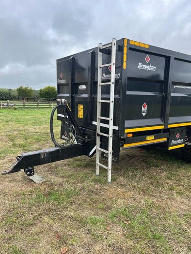 Broughan 20ft root crop trailer