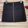 black skirt forever 21 stretch fabric size small black mini skirt Image 2
