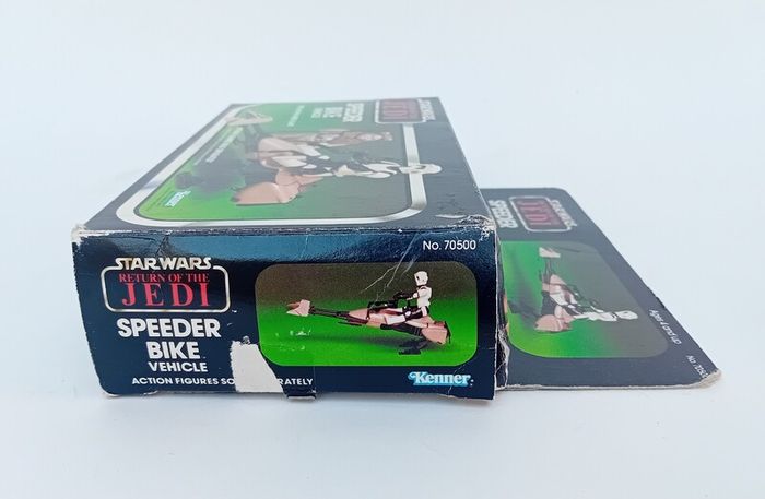 Vintage Stsr Wars Speeder Bike & Box