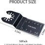 FREE EXPRESS SHIPPING 50Pcs Oscillating Tool Blades Professional Universal Oscillating Saw Blades Wood Multitool Blades Compatible with Dewalt, Milwaukee, Makita, Ryobi, Rockwell, Bosch (FREE SHIPPING) Image 2