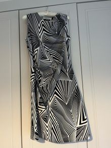 Black and white dress