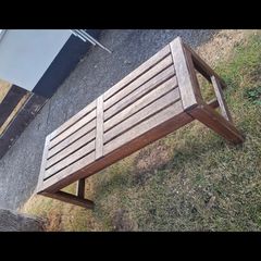 8 x wooden benches