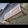 8 x timber benches Image 4